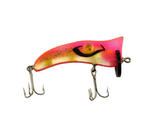 Load image into Gallery viewer, Lamprey Lure & Tackle Co "THE ORIGINAL LAMPREY" Rare Fishing Lure. NEON PINK with BLACK LIP