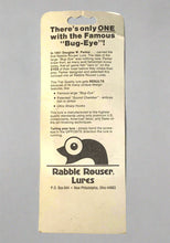 Load image into Gallery viewer, Fishing Tips for RABBLE ROUSER LURES DEEP BABY ASHLEY Fishing Lure in BONE. Vintage Crankbait for Largemouth and Smallmouth Bass.