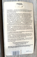 Cargar imagen en el visor de la galería, UPC Code View of Rebel BLACKSTAR Fishing Lure in Black Back/Silver Belly