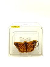Cargar imagen en el visor de la galería, Tom Mann's 3-D WILDLIFE CREATIONS PHOTO-LURE Souvenirs/Collectibles Keychain • MONARCH BUTTERFLY