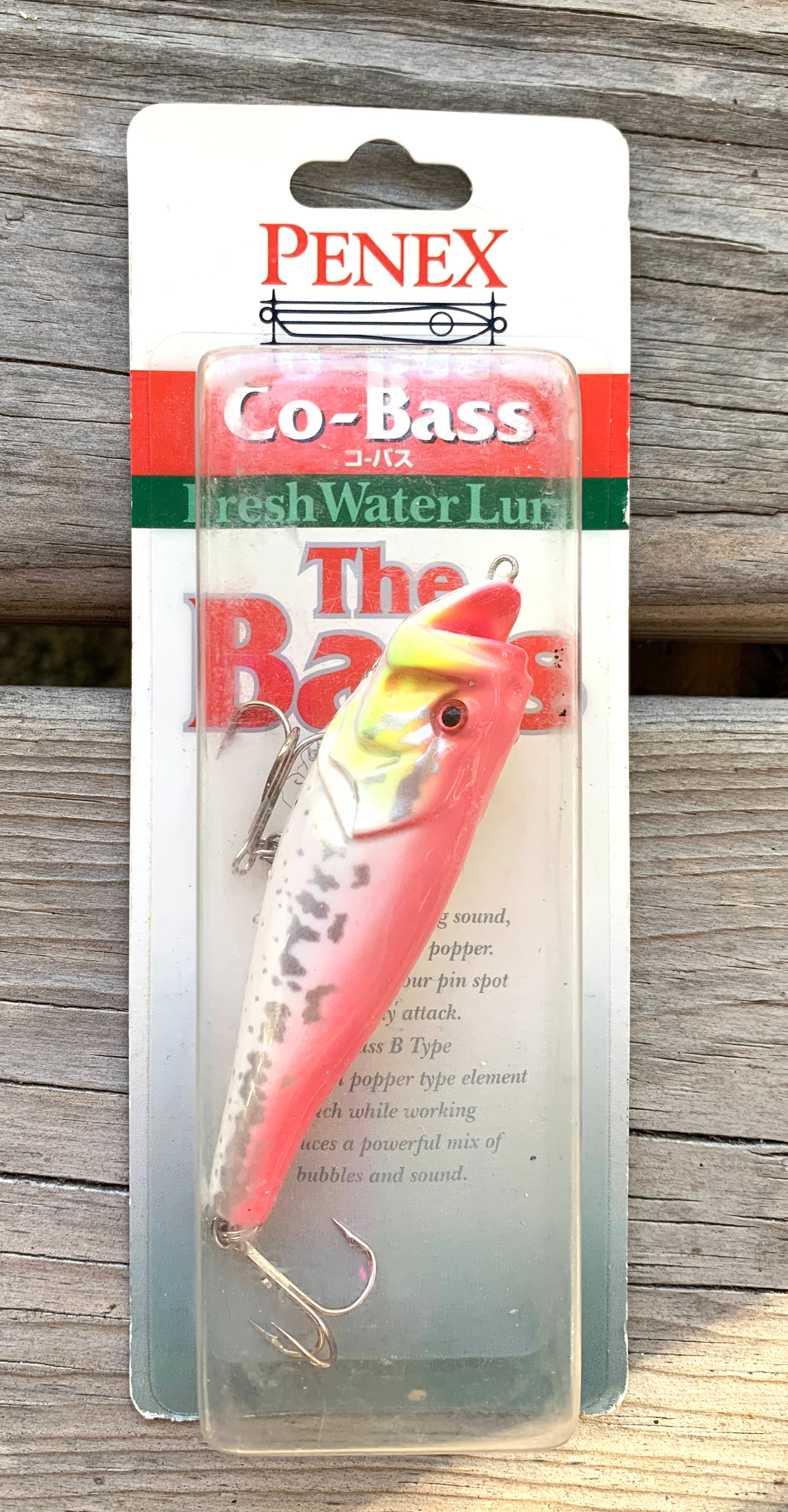 Penex Co Bass Type B Freshwater Fishing Lure • QUEEN FLAKE – Toad Tackle