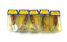 Load image into Gallery viewer, Top Package View of STORM LURES Hot'N Tot Fishing Lures in CRAYFISH Variety Baits. Available Online at Toad Tackle