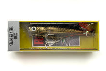 Charger l'image dans la galerie, RAPALA SKITTER POP Topwater Fishing Lure in STAINLESS STEEL GOLD MULLET