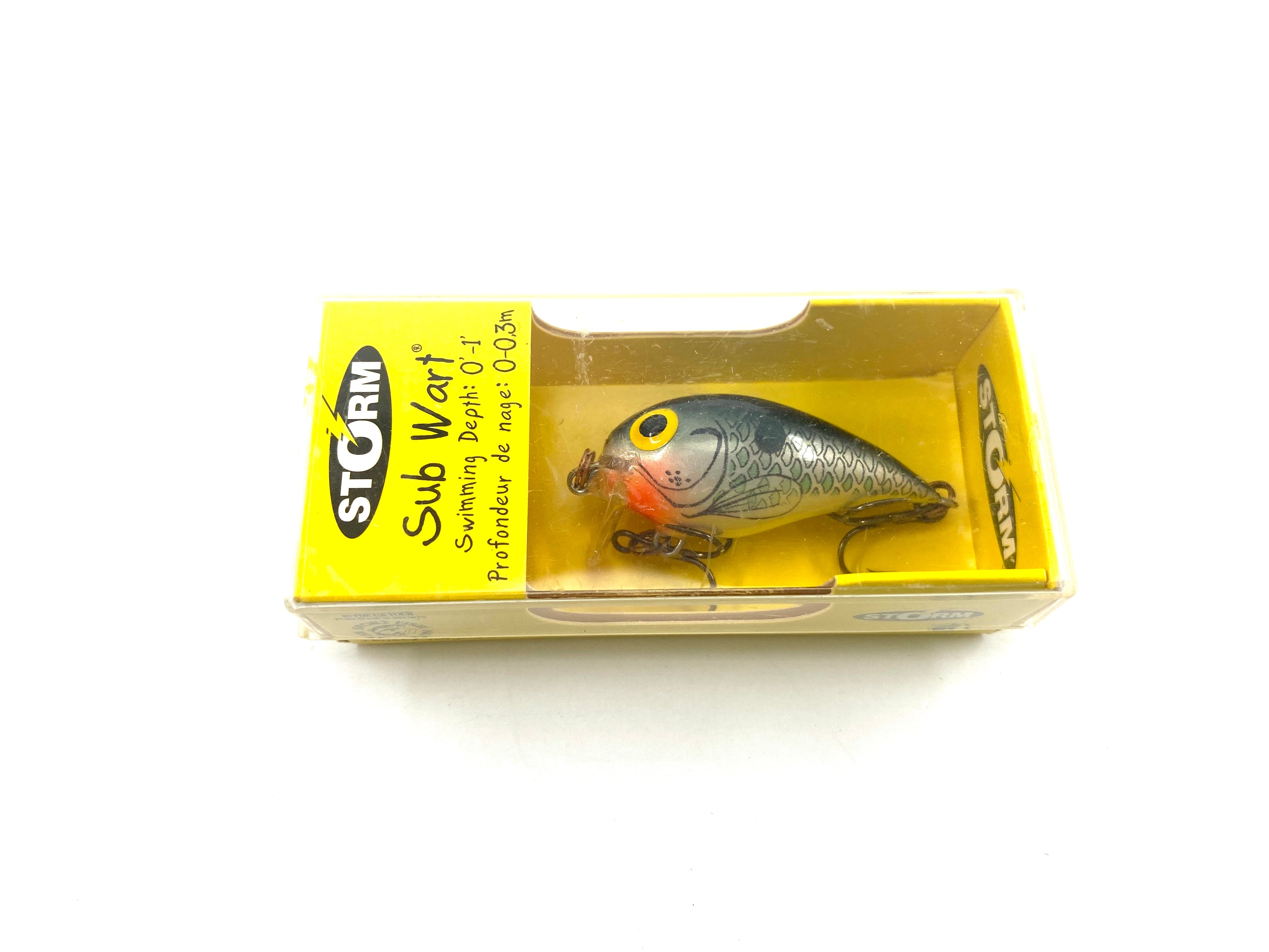 Vintage STORM LURES Size 4 SUBWART Fishing Lure • SHAD – Toad Tackle