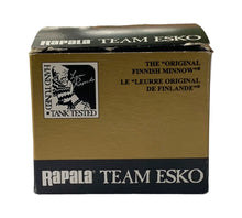 Load image into Gallery viewer, DEALER BOX for RAPALA TEAM ESKO Fishing Lure in RED HOLOGRAM FLAKE