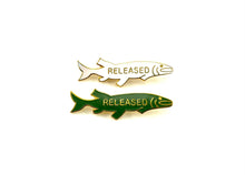 Load image into Gallery viewer, Catch and Release Pins. esox musky Muskie