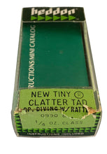 Load image into Gallery viewer, EMPTY BOX for HEDDON NEW TINY CLATTER TAD TADPOLLY Vintage Fishing Lure • 0990 GRA