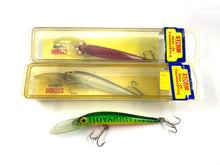 Load image into Gallery viewer, Lot of 3 STORM Deep Jr Thundersticks — PURPLE SCALE, PURPLE TIGER, GREEN TIGER