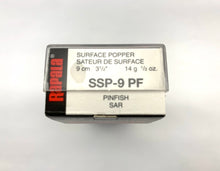Charger l'image dans la galerie, Box Stats View of Rapala Skitter Pop Fishing Lure in PINFISH