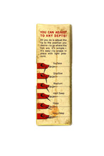 Load image into Gallery viewer, Box Bottom View of GARCIA ABU HI-LO Fishing Lure with Vintage Graphics Original Box