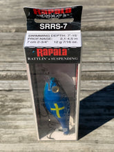 Load image into Gallery viewer, SWEDEN • RAPALA SHAD RAP RS SRRS-7 Fishing Lure • WORLD FLAG SPECIAL EDITION