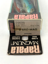 Charger l'image dans la galerie, Box Stats View of RAPALA MAGNUM 9 Fishing Lure in SARDINE