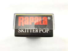 Charger l'image dans la galerie, Sealed Box End View of Rapala Skitter Pop Fishing Lure in PINFISH