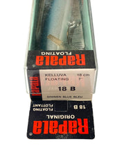 Charger l'image dans la galerie, Stats View of  RAPALA ORIGINAL FLOATING 18 (F-18) Fishing Lure in Blue. Finland Made. Only at Toad Tackle.