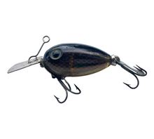 Charger l'image dans la galerie, REFLECTOR SERIES • Antique Fred Arbogast 1/8 oz ARBO-GASTER Fishing Lure • BROWN/BLACK SCALE