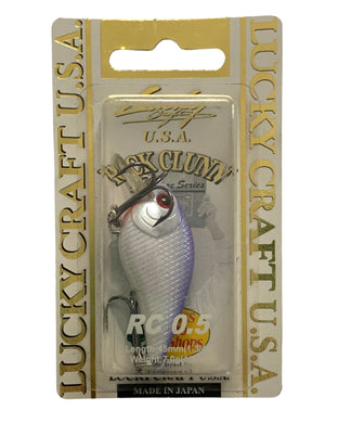 Front Package View of LUCKY CRAFT RC 0.5 CRANK Fishing Lure in PURPLE SHAD