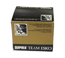 Load image into Gallery viewer, Canada & USA Addresses View for DEALER BOX for RAPALA TEAM ESKO Fishing Lure in RED HOLOGRAM FLAKE