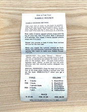 Load image into Gallery viewer, Original Box • RABBLE ROUSER LURES Series R 2 Hook Fishing Lure —BLUE/SILVER