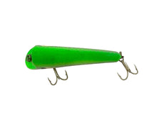 Charger l'image dans la galerie, Top View of HEDDON "TINY" HEDD PLUG 880 Series Fishing Lure in GLO GREEN ALEWIFE