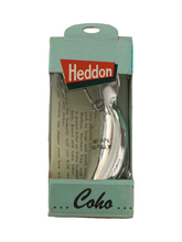 Load image into Gallery viewer, Cover Photo for HEDDON & SONS COHO TADPOLLY Fishing Lure with Original DAISY BOX in NICKEL PLATE