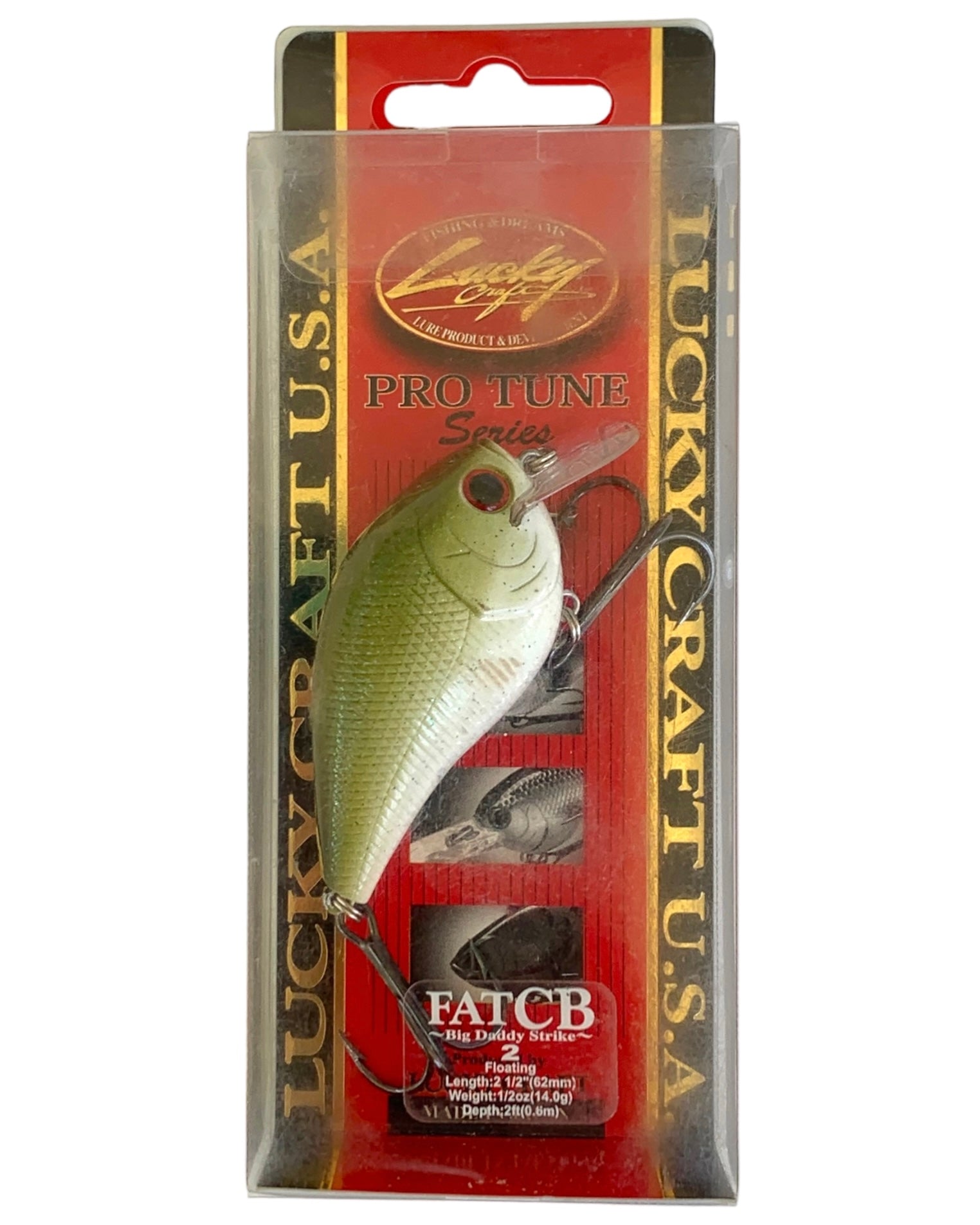 big daddy fishing lures Baits Booger Spin Tail Spinners flash nickel back and premium paint scheme LUCKY CRAFT FAT CB BIG