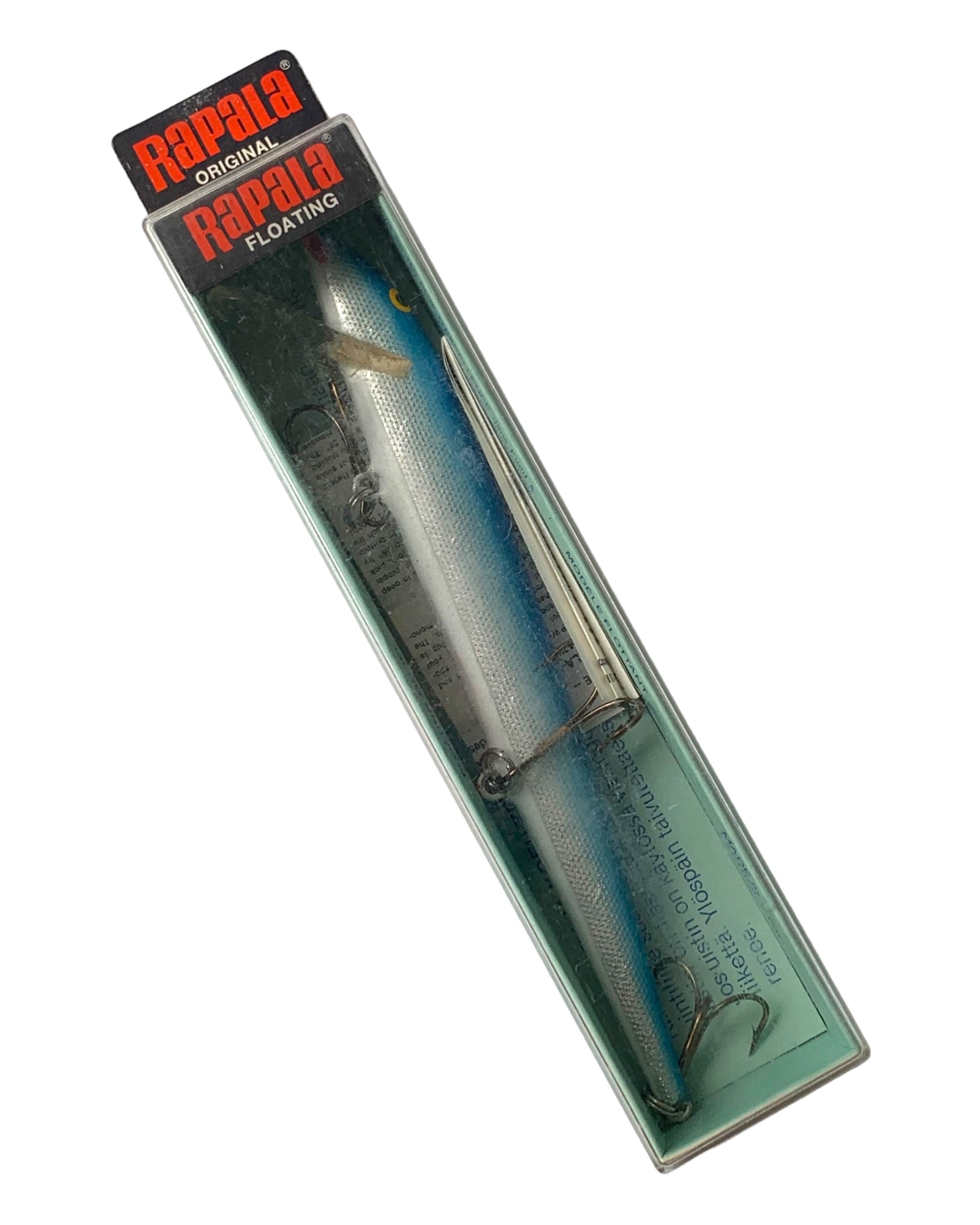 OLD SCHOOL RAPALA ORIGINAL FLOATING 18 Fishing Lure • BLUE – Toad Tackle