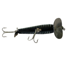 Charger l'image dans la galerie, Belly View of 5/8 oz Fred Arbogast JITTERSTICK Fishing Lure in BLACK SHORE. Available at Toad Tackle.