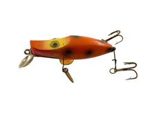 Load image into Gallery viewer, Vintage Makinen Tackle Company WonderLure Fishing Lure • 0-10-D ORANGE-BLACK SPOT