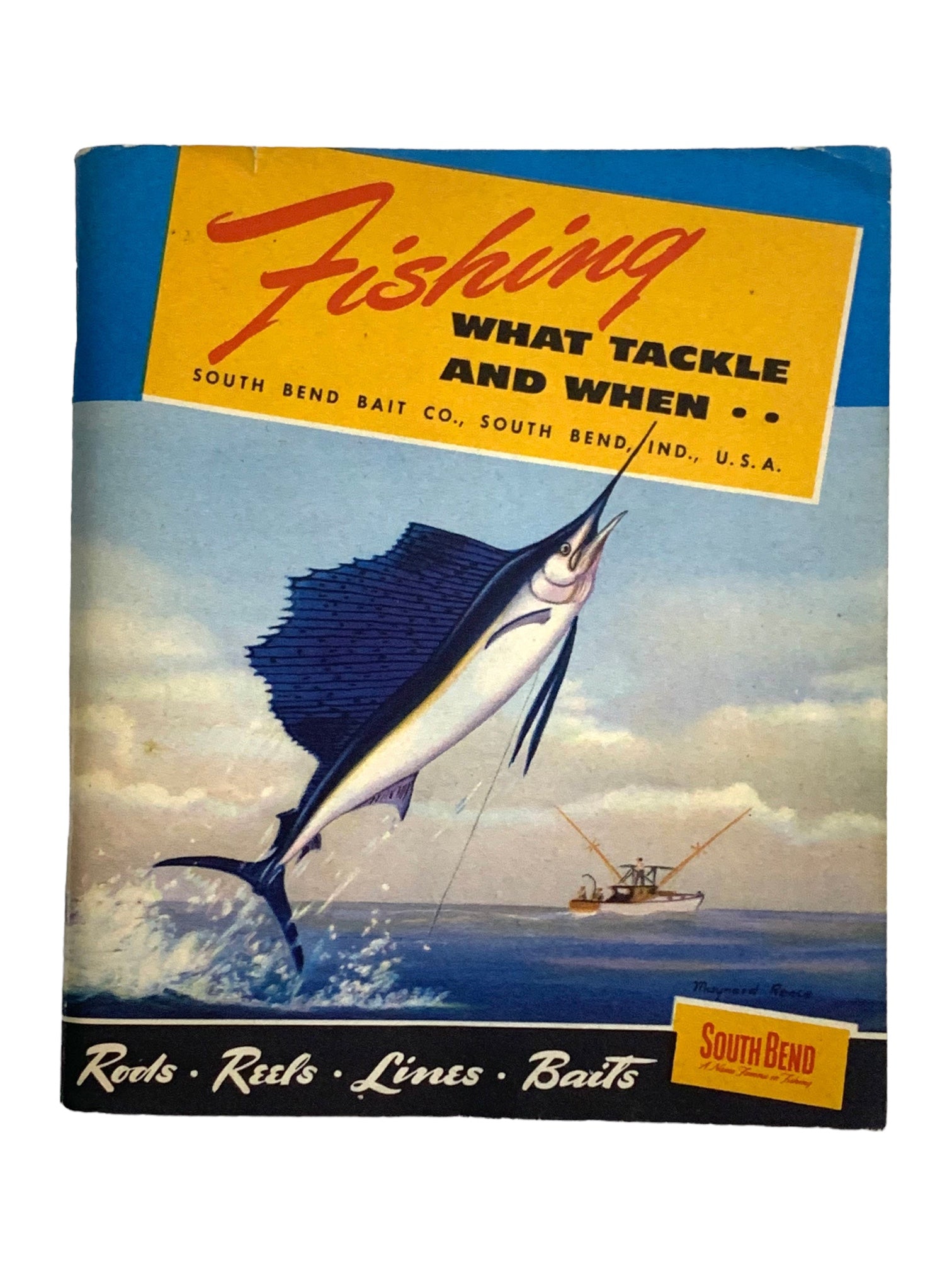 1952 SOUTH BEND BAIT COMPANY Vintage CATALOG – Toad Tackle