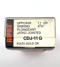Load image into Gallery viewer, Box Stats View of RAPALA COUNTDOWN JOINTED 11 Fishing Lure in GOLD