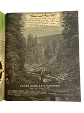Load image into Gallery viewer, Fish and Feel Fit page from 1942 SOUTH BEND BAIT COMPANY Vintage CATALOG