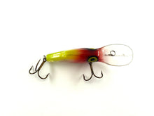 Load image into Gallery viewer, Back View of SPECIAL PRODUCTION STORM LURES DEEP LIGHTNIN SHAD Fishing Lure in YELLOW CLOWN