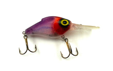 Load image into Gallery viewer, SPECIAL PRODUCTION • Vintage STORM LURES 2.5" DEEP LIGHTNIN' SHAD Fishing Lure • DAL-SP#72 PURPLE CLOWN