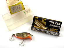 Load image into Gallery viewer, Vintage STORM T63 ThinFin SILVER SHAD Fishing Lure — NATURISTIC GREEN CRAYFISH
