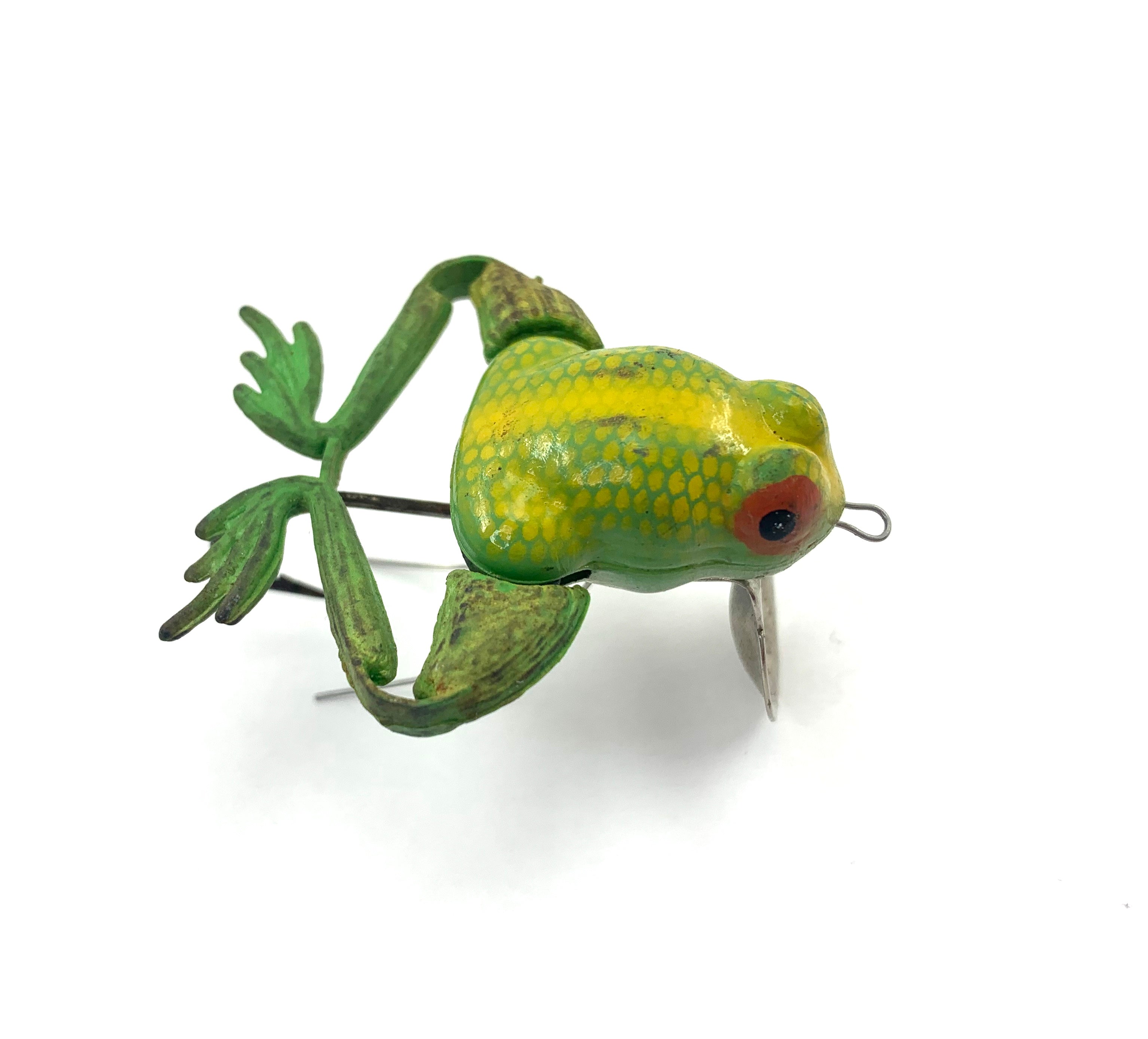 Vintage JENSEN Weedless Kicker Frog Fishing Lure – Toad Tackle
