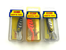 Load image into Gallery viewer, STORM LURES "H Series" Hot'N Tot Fishing Lures in BLACK HERRINGBONE