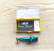 Load image into Gallery viewer, Original Box • RABBLE ROUSER LURES Series R 2 Hook Fishing Lure —BLUE/SILVER