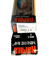 Load image into Gallery viewer, RARE FINLAND • RAPALA MINI FAT RAP Fishing Lure • MFR-3 B BLUE