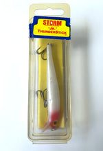 Load image into Gallery viewer, Toad Tackle • ToadTackle.net • ToadTackle.co • ToadTackle.us • SPECIAL PRODUCTION • STORM Jr Thunderstick SP Fishing Lure • PEARL/RED HEAD