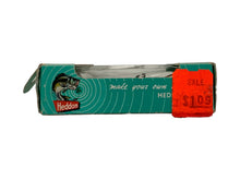Load image into Gallery viewer, Additional Side View for HEDDON & SONS COHO TADPOLLY Fishing Lure with Original DAISY BOX in NICKEL PLATE