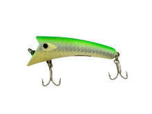 Charger l'image dans la galerie, Left Facing View of HEDDON "TINY" HEDD PLUG 880 Series Fishing Lure in GLO GREEN ALEWIFE