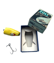 Charger l'image dans la galerie, Antique ZOLi DETACH-O-LURES No. 100 Fishing Lure • YELLOW