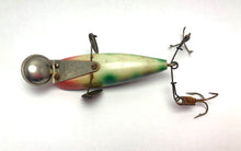 Load image into Gallery viewer, Vintage Makinen Tackle Company WonderLure Fishing Lure • 0-10-B GREEN FROG