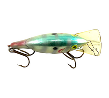 画像をギャラリービューアに読み込む, Top or Back View of 1/4 oz LUHR JENSEN SPEED TRAP Pre-Rapala Fishing Lure in CHROME BLUE STRIPES