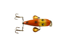 Load image into Gallery viewer, Vintage Makinen Tackle Company WonderLure Fishing Lure • 0-10-D ORANGE-BLACK SPOT