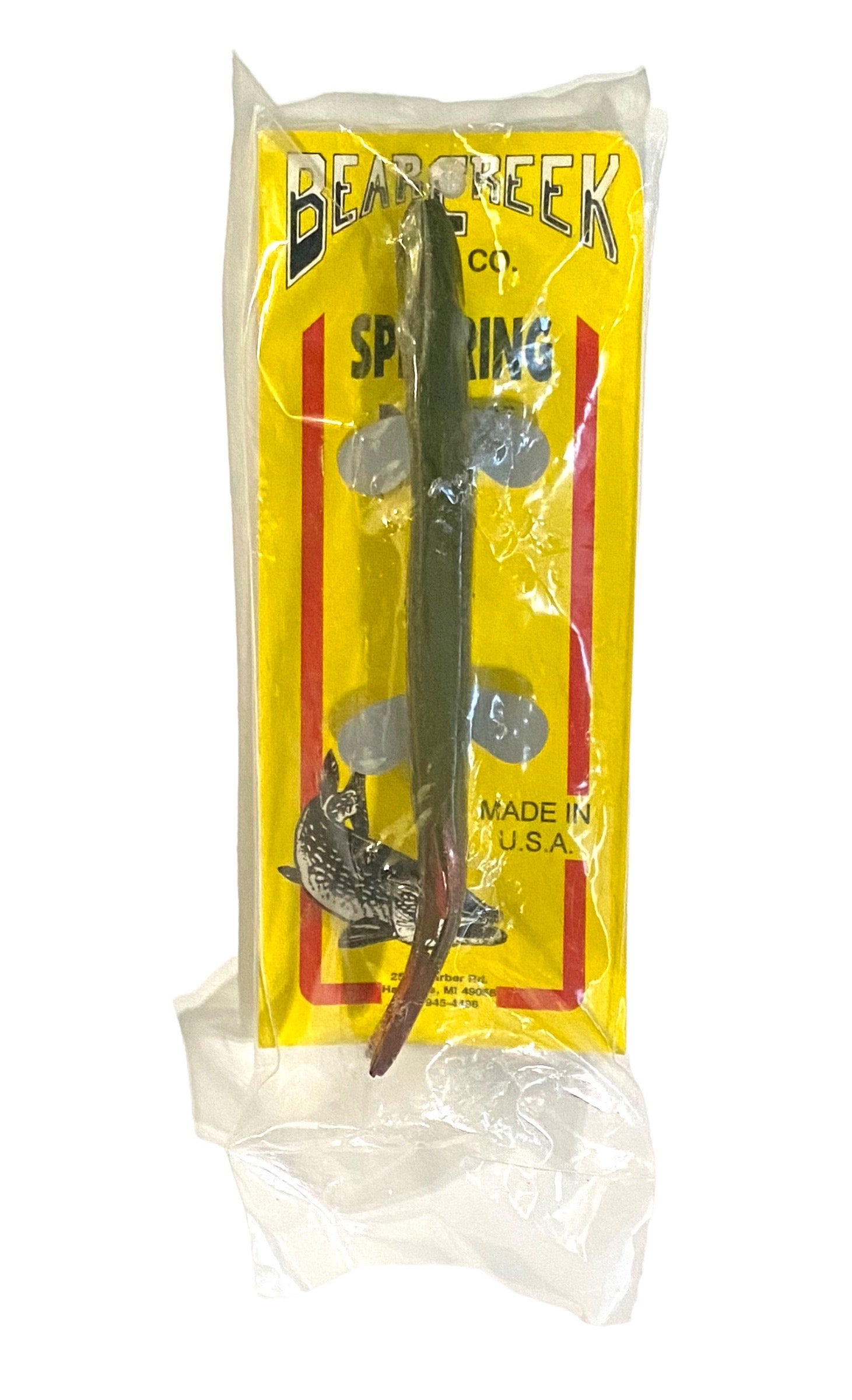 bear creek fishing lures Bear Creek Natural Pike Spearing Decoy