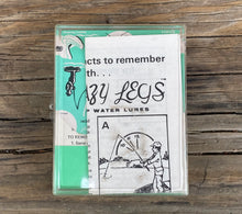 Load image into Gallery viewer, ST. LOUIS, MISSOURI • Antique MUELLER-PERRY COMPANY 3/8 oz Class CRAZY LEGS Fishing Lure • ORANGE