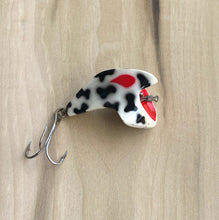 Load image into Gallery viewer, Toad Tackle • ToadTackle.net • ToadTackle.co • ToadTackle.us • Pre-Rapala • Vintage STORM LURES GLOP Fishing Lure • G52 BLACK/WHITE COACHDOG