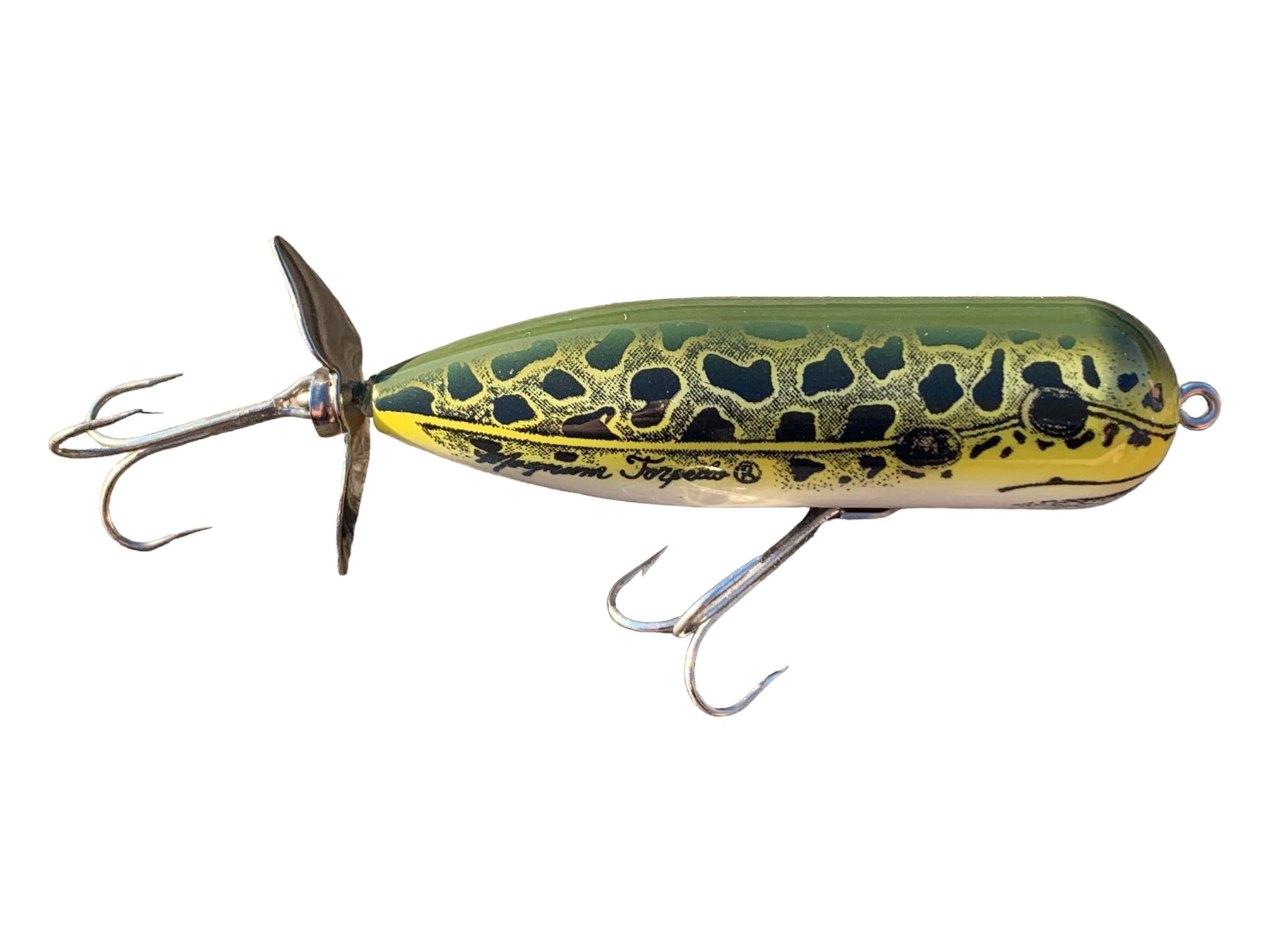 Heddon Torpedo Esca Da Pesca Topwater – 6,4 Cm 10,6 G, Rotante E Scompiglio In Superficie, 2 Ami Affilati