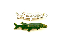 Load image into Gallery viewer, Catch and Release Pins. esox musky Muskie